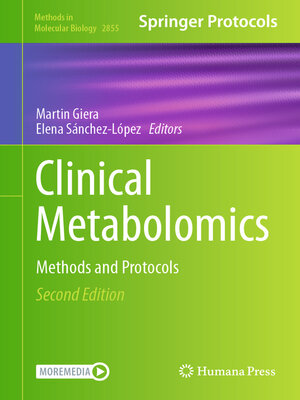 cover image of Clinical Metabolomics